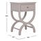 Safavieh Maxine Accent Table- Quartz Grey - 26.75 x 15 x 18 in. AMH6608C - alternate 2